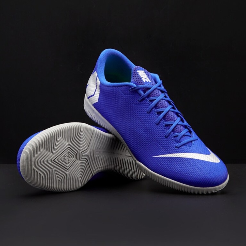 Nike Mercurial Vapor Frenzy XllAcademy IC - Racer Blue/MetallicSilver